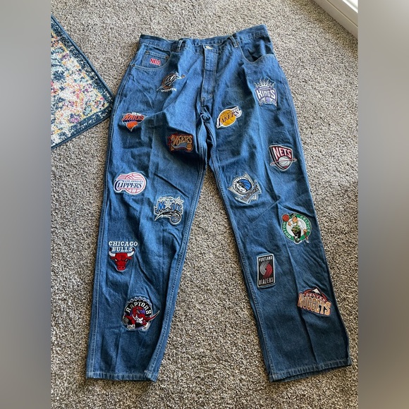 VINTAGE 90s NBA JEANS
